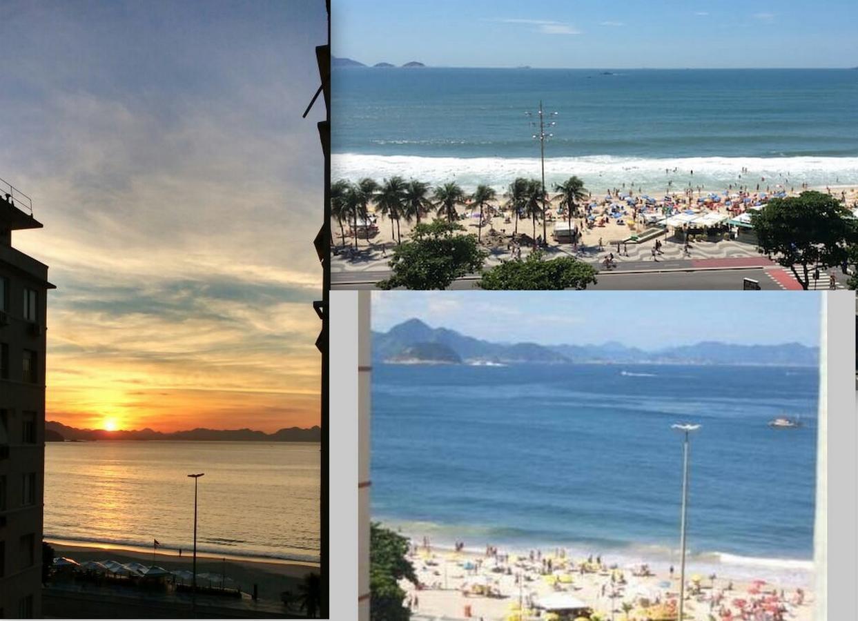 Estudio Copacabana/Ipanema vista mar Río de Janeiro Exterior foto